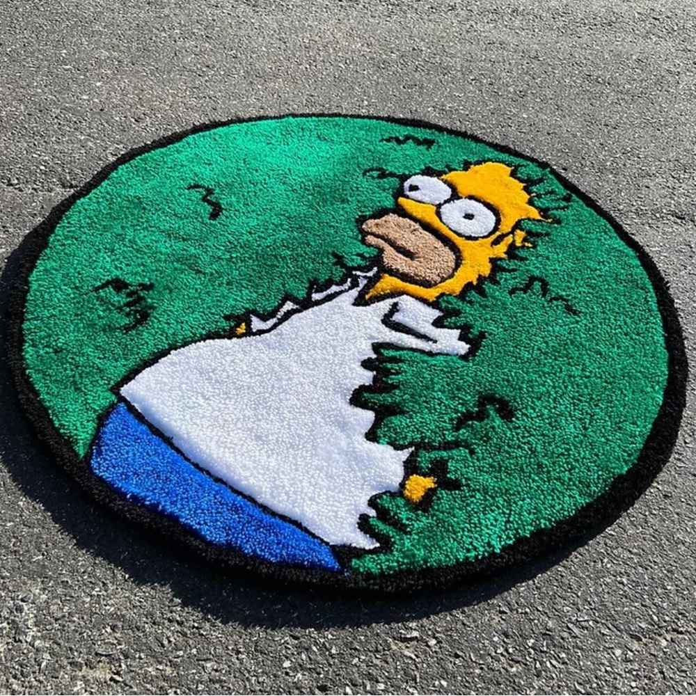 Homer Meme Rug - Picture 2 of 2